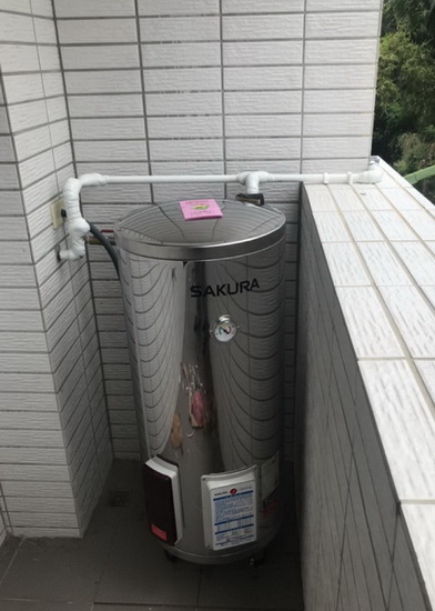 台南新市裝電熱水器